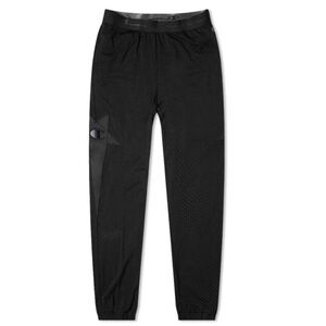 Rick Owen’s x Champion Men's Black Mesh Track Pants Sz M RARE HTF 💎